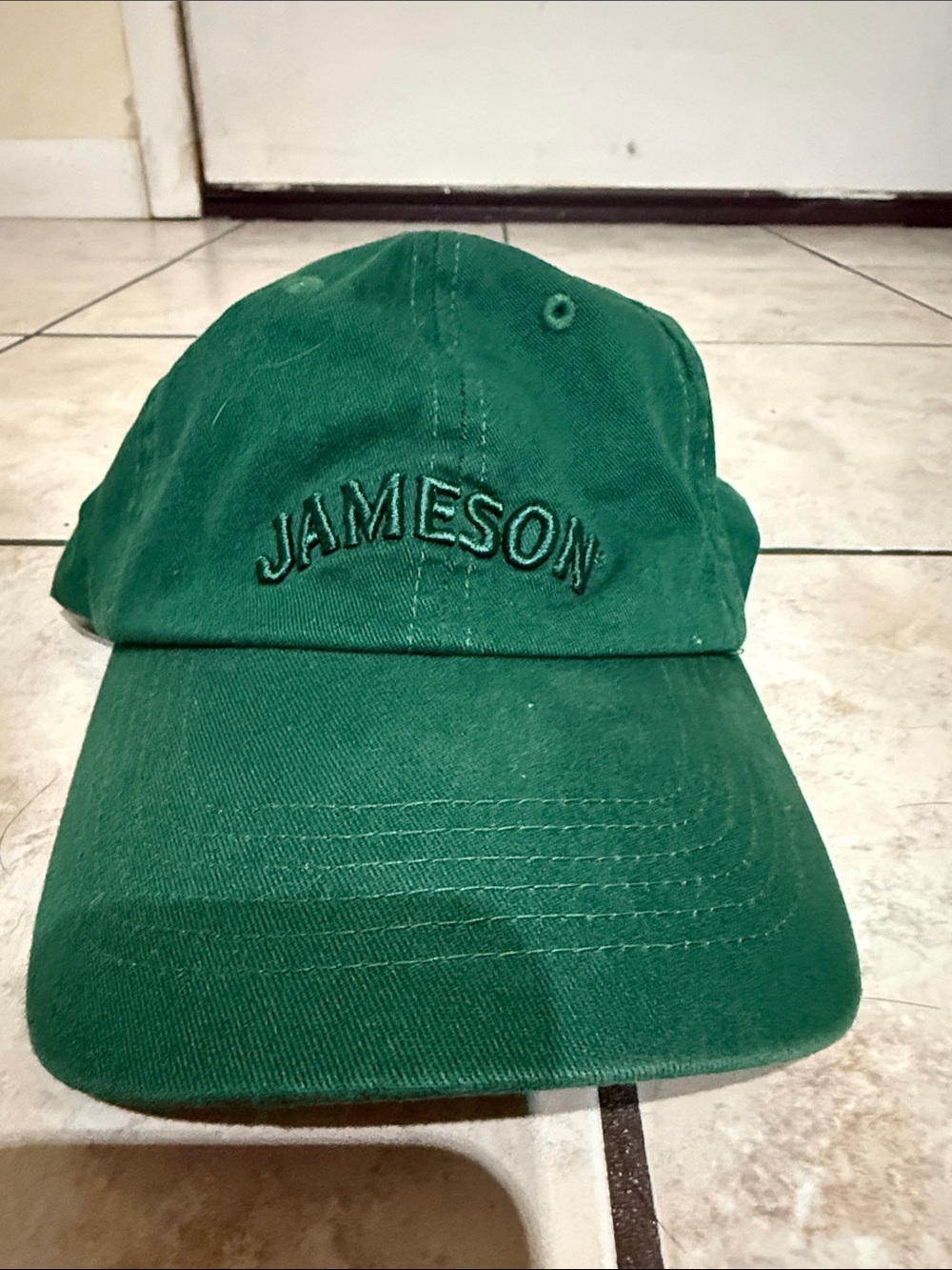 Jameson Embroidered Green Baseball Cap